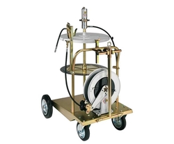 RAASM 180 - 220 kg Trolley Mounted Grease Dispensing Kits with Hose Reel