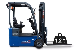 Discover the power and efficiency of the LI-ION Electric Forklift GSE12/4, available at Morgan Arabia Trading Co. with a 1,200 kg load capacity and SolidHub technology, including a charger for seamless performance. from MORGAN ARABIA TRADING CO 