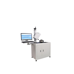 Multifunctional Horizontal Rotary Metal Flange Dot Pin Pneumatic Marking Machine With Computer from PERFECT LASER (WUHAN) CO., LTD