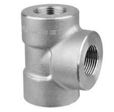 Threaded Tee from FERRO FITTINGS AND ALLOYS