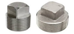 Threaded Square Head Plug from FERRO FITTINGS AND ALLOYS