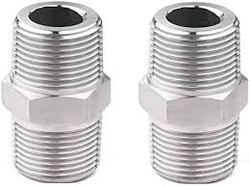 Hex Nipple from FERRO FITTINGS AND ALLOYS