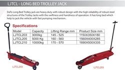 HEAVY DUTY LONG BED TROLLEY JACKS SUPPLIER UAE from ADEX INTL