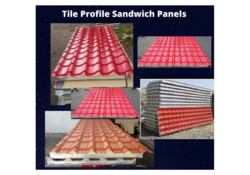 Tile look / Tile effect roof sandwich panels Dubai/ UAE/ Oman/ Qatar/ Saudi Arabia/ Kuwait