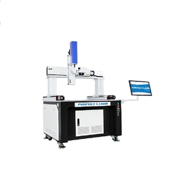 PEDB-700 50w 300x400mm large size fiber laser engraver for metal and plastic from PERFECT LASER (WUHAN) CO., LTD