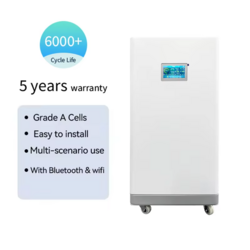 Solar Energy Storage Battery 51.2V 5Kwh 10Kwh Lifepo4 Wall Mounted Lithium Battery Pack 100ah 200ah Home Power Wall Battery from BONADA(FUJIAN) NEW ENERGY TECHNOLOGY CO.,LTD.