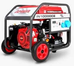 IN10000CE - 7000W Gasoline Generator supplier UAE from ADAMS TOOL HOUSE