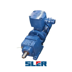 Helical Gear Motor R97 With Flange Mounted