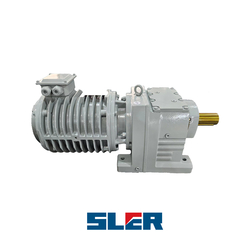 Helical Gear Motor R97 With Flange Mounted