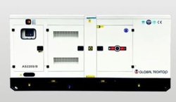 Global Techtop AS220S/B 200kVA 3-phase diesel generator