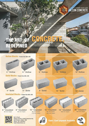 Masonry Block Supplier in UAE from ALCON CONCRETE PRODUCTS LLC