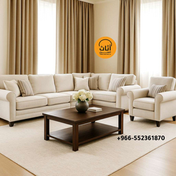 L Shape Sofa set with matching armchair