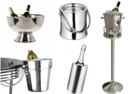 Buckets, Stands & Ice Tongs 