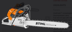 STIHL MS660 CHAINSAW 