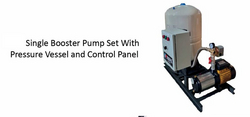 Single Booster Pump Set with Pressure Vessel and Control Panel from ADEX INTL