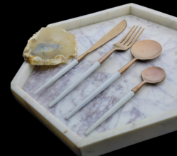 Cutlery Rose Gold Cutlery Set from SKANDA INTERNATIONAL FZ LLE