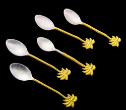 CUTELERY - PALM SPOON SET from SKANDA INTERNATIONAL FZ LLE