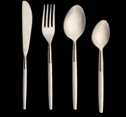 Cutlery Matt White Cutlery Set