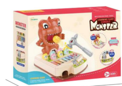 Multifunctional dinosaur Play the piano Ejection game Whack a Mole from SKANDA INTERNATIONAL FZ LLE
