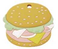 BURGER TEETHER