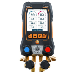 Testo 558s Digital Manifold with 4-Way Valve Block