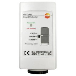 Testo Sound Level Calibrator