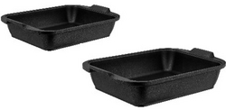 "MATRIX COLLECTION BAKING TRAY" LARGE MEDIUM BLACK