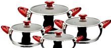 STAINLESS STEEL POT MERKUR COLLECTION from SKANDA INTERNATIONAL FZ LLE