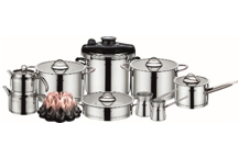 STAINLESS STEEL POT PLATINYUM from SKANDA INTERNATIONAL FZ LLE
