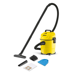 Karcher 1.098-300.0 WD1 Wet and Dry Vacuum Cleaner, 15L, 1000W