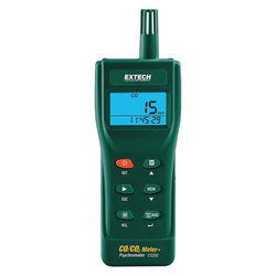 Extech CO260 : Indoor Carbon Monoxide (CO) and Carbon Dioxide (CO?) Datalogging Meter