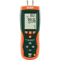 Extech HD350: Pitot Tube Anemometer + Differential Manometer