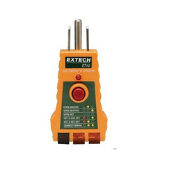 Extech ET10: GFCI Receptacle Tester from ADEX INTL