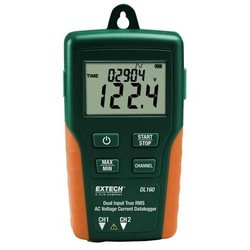Extech DL160: Dual Input True RMS AC Voltage/Current Datalogger