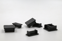 Channel Plastic End Cap 41 x 41 mm