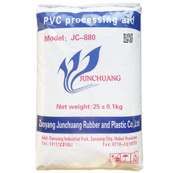 PVC processing aids for pvc pipe ,Enhancer, toughening agent from ZAOYANG JUNCHUANG RUBBER & PLASTIC CO.,LTD.