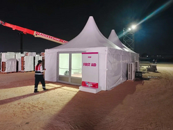 PAGODA - PARTY TENT , EINE TENT , SPORTS HALL, ...