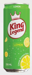 KING LEGEND SODA 330 ML LEMON from SKANDA INTERNATIONAL FZ LLE