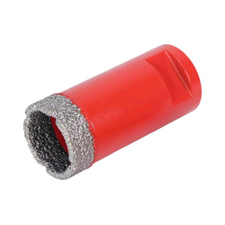 Rubi 4911 DRYGRES - 1 1/8 In. Diamond Tile Drill Bit (28mm) - for Ceramic, Porcelain Tiles, Marble and Granite