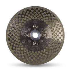 Rubi 31964 ECD-115-SUPERPRO 4.5 In. Electroplated Diamond Blade (115mm) - for Cutting and Grinding Natural Stone, Ceramic Tiles, Porcelain and Hard Materials