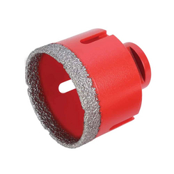 Rubi 4915 DRYGRES - 2 3/8 In. Diamond Tile Drill Bit (60mm) - for Ceramic, Porcelain Tiles, Marble and Granite