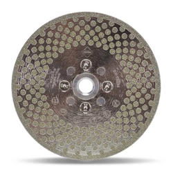 Rubi 31965 ECD-125-SUPERPRO 5 In. Electroplated Diamond Blade (125mm) - for Cutting and Grinding Natural Stone, Ceramic Tiles, Porcelain and Hard Materials