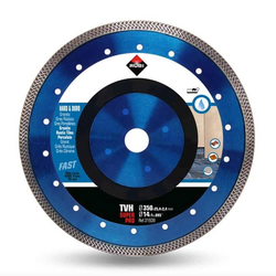 Rubi 31939 TVH-350-SUPERPRO 14 In. Continuous Diamond Saw Blade (350mm) - for Granite, Rustic Tiles, Clinker, Quartzite, Porcelain Tiles and Slate Cutting
