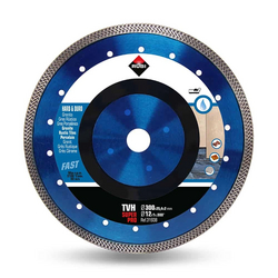 Rubi 31938 TVH-300-SUPERPRO 12 In. Continuous Diamond Saw Blade (300mm) - for Granite, Rustic Tiles, Clinker, Quartzite, Porcelain Tiles and Slate Cutting