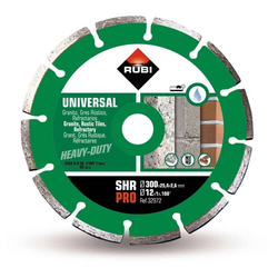 Rubi 32972 SHR-300-PRO 12 In. Segmented Diamond Saw Blade (300mm) - for Brick, Concrete, Terrazzo Cutting