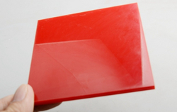 COMAY High Quality Customized Size Red Cast  Acrylic Sheet