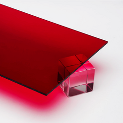 COMAY High Quality 12mm Red Acrylic Sheet with Bas ...
