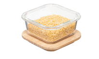 Nikko square glass food storage with bamboo lid from SKANDA INTERNATIONAL FZ LLE