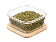 Nikko square glass food storage with bamboo lid from SKANDA INTERNATIONAL FZ LLE