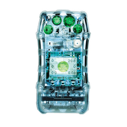 MSA 10116928 Altair 5x Detector, Color Display, (LEL, O2, CO, H2S, SO2), 10' Line, 1' Probe